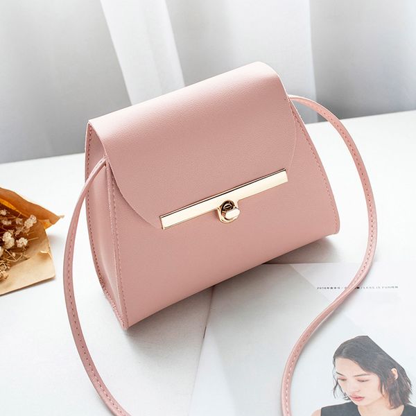 

luxury handbags womens bags designer fashion messenger shoulder bag chest bag pure color leather mini lady flap purse tote
