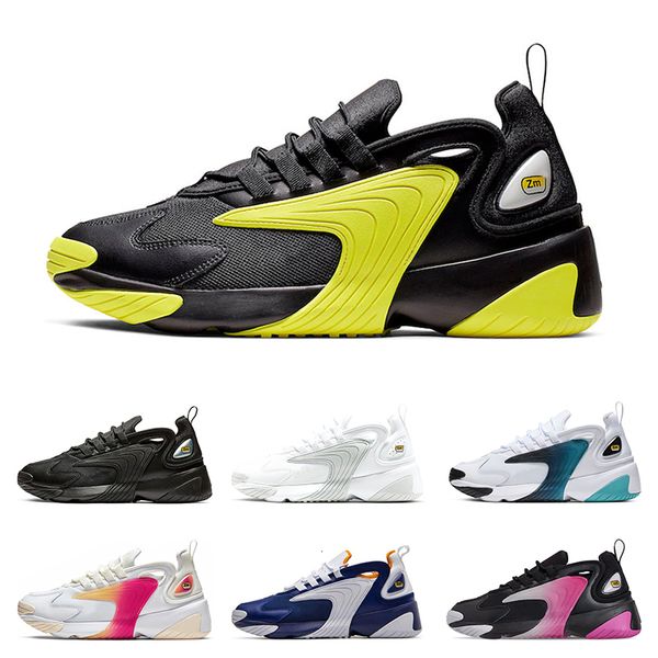

2020 new zoom 2k m2k tekno running shoes mens womens triple black white university red grey infrared trainers athletic sports sneakers
