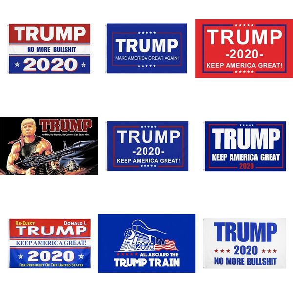 

90*150 cm double sided banner flags trump garden flagsoutdoor decorate chunya textile american garden flag easter flag t2i5208 #787