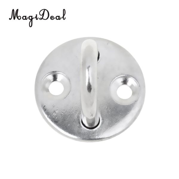 

magideal stainless steel round pad eye plate sail boat kayak sunshades acce outdoor water sport rowing replacements