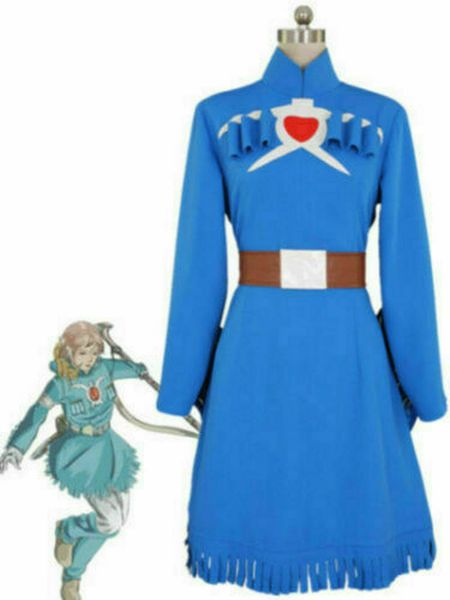 

halloween the valley of the wind nausicaa cosplay costumes, Black;red