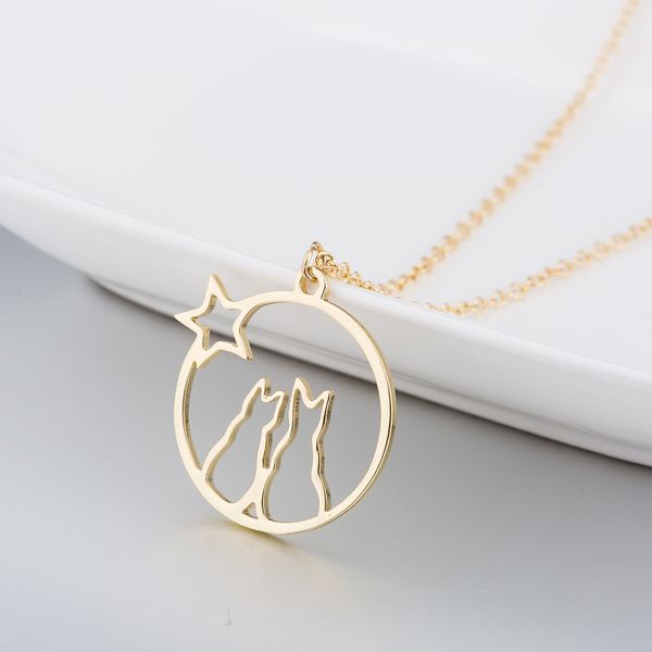 

pendant jewelry on the neck wolf 2020 stainless steel silver wolf pendant animal fashion silver for women accessories