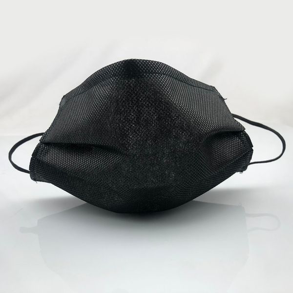 

100x washable reusable mouth face mask cover anti-dust haze prodution black