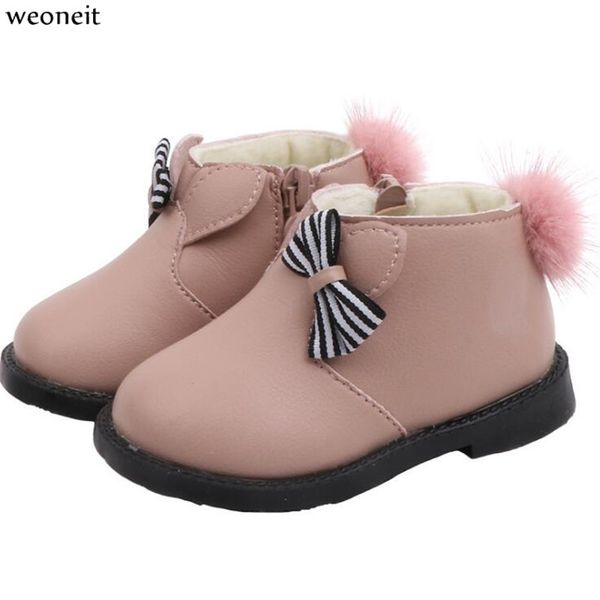 infant girls black boots