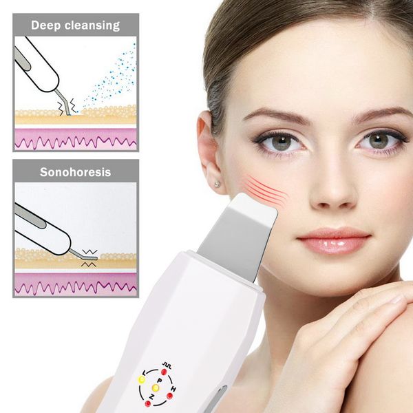 

tm-sc003 remove blackhead rechargable 24khz ultrasonic ion skin scrubber facial peels beauty device blackhead removal beauty apparatus