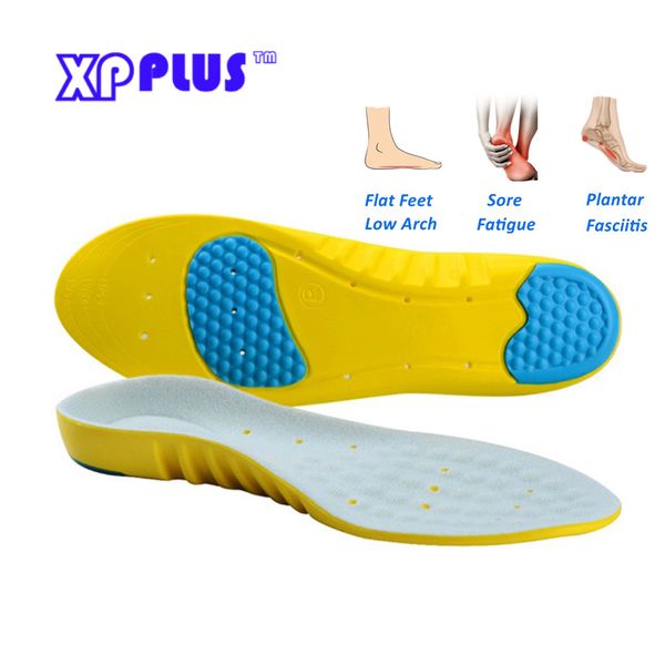 2019 1005 Comfort Gel Heel Arch Support Insoles Massage For Men