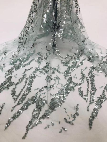 

special pattern full beaded french style embroidered lace rita-3619 african embroidered tulle lace with sequins for bridal dress, Pink;blue