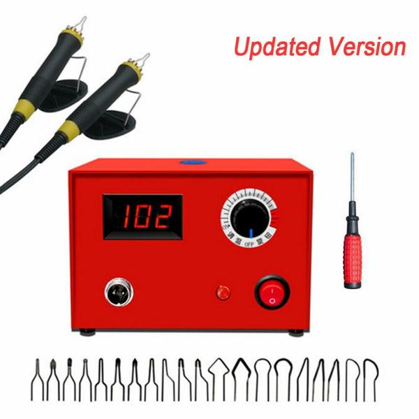 

110v 50w multifunction pyrography machine wood burning tool gourd wood crafts