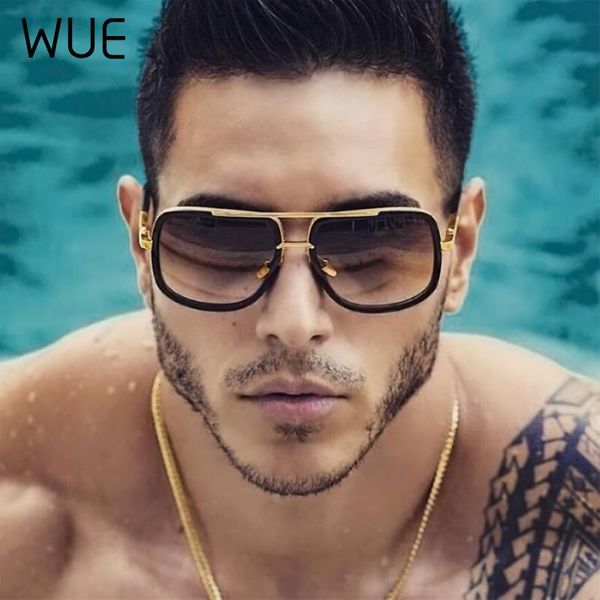 

2019 new fashion big frame sunglasses men square fashion glasses for women retro sun glasses vintage gafas oculos hypcn