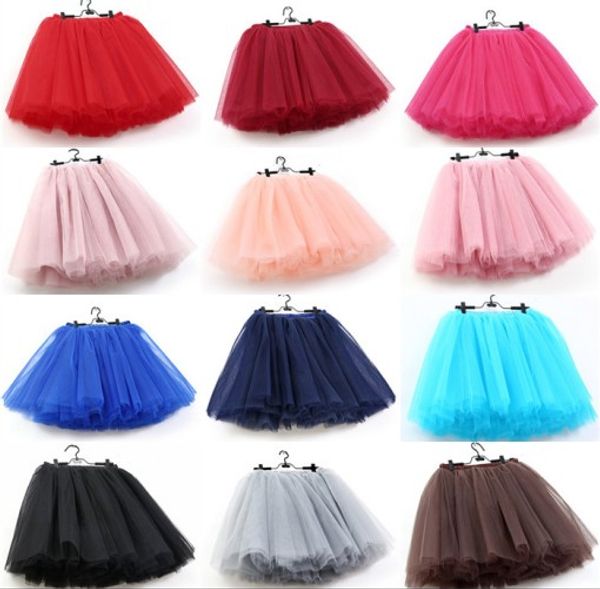 

puffy тюль тута юбки девушка короткий petticoat линия 6 слоя caroline с бантом пояс cpa1002, White