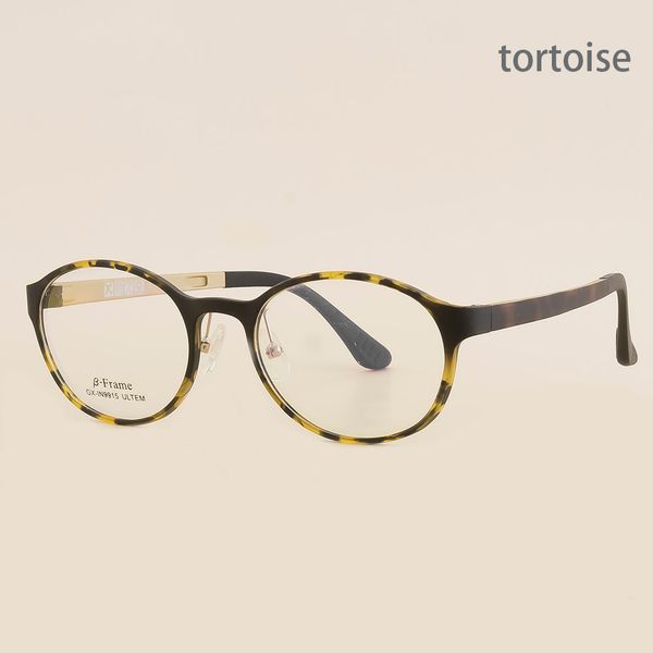 

wholesale 10pcs/lot ultem(pei) optical frame eyeglasses frame full rim black black&red tortoise women eyewear