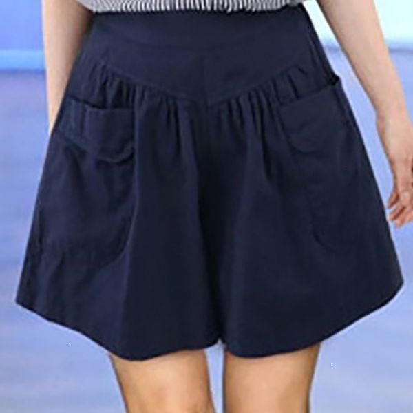 

plus size shorts plus size women shorts summer 2019 shorts for women plus size loose 5xl casual loose ladies khaki thin cortos, White;black