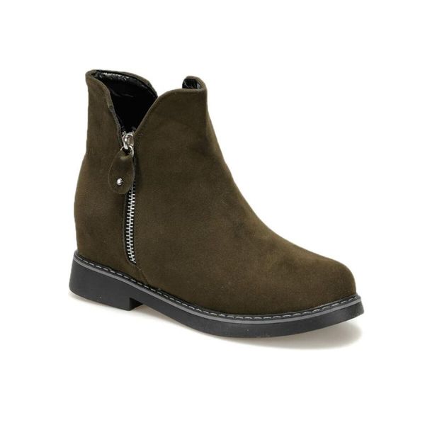 

flo cansoy56z suede khaki women 's boots butigo, Black