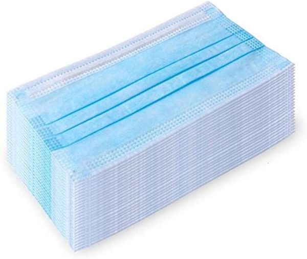 

dhl ship 20x faceoutdoor safety nonwoven cloth hood mask blue r86f