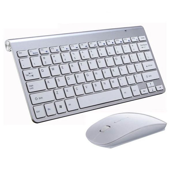 

classic style standard multimedia 2.4g wireless deskkeyboard and mouse for imac