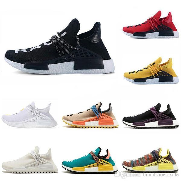 

race human wholesale mens running shoes nerd black canvas chalk coral sun glow black women sports sneaker size 5.5-12