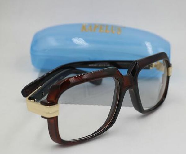 Vente en gros-2018 nouvelles lunettes de soleil à monture carrée pour femmes et hommes lunettes de soleil mode 607 couleurs mélangées achats gratuits_voghion.com