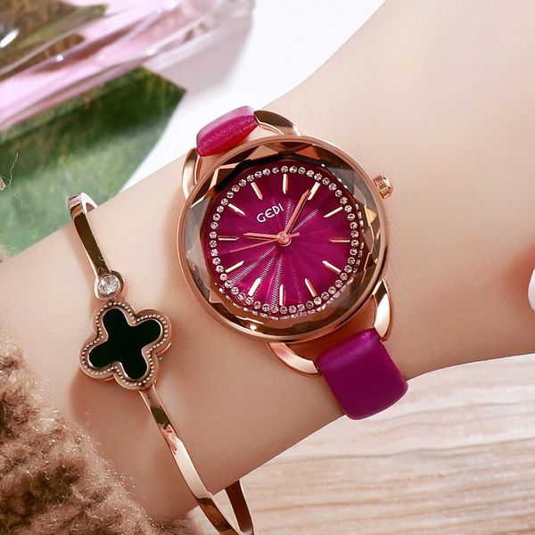 Gedi Casual Simple Womens Watch Pink Belt Student Personality Ladies Watch Korean Trend Watch Watches To Buy Buy Online Watches From Sarahyj1992 11 3 Dhgate Com