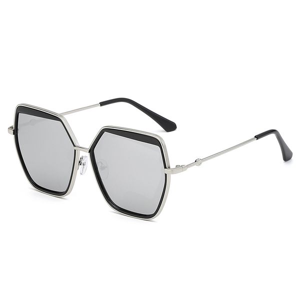 

brand designer women's sunglasses women's big box sunglasses fashion personality men's and women's driving sunglasses uv, White;black