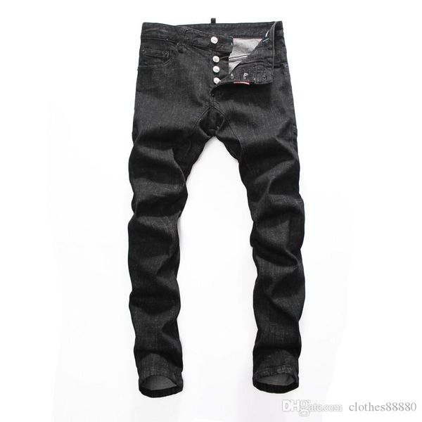 

2020 роскошные дизайнерские джинсы новые мужские рок возрождение рваные байкерские джинсы узкие джинсы мужские брюки мужские бегуны дизайнер, Blue