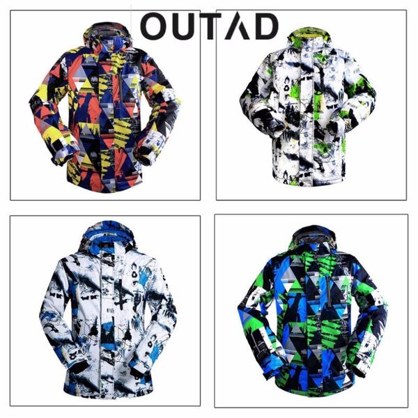 

winter skiing snowboard jacket hiking warm windproof waterproof skiwear ski suit skating clothes outdoor climbing snow, Blue;black