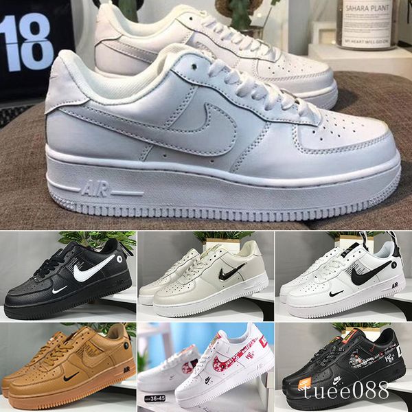 

2018 new style fly line men women high low lover skateboard shoes 1 one knit eur size 40-45 mesh f-5cq, Black