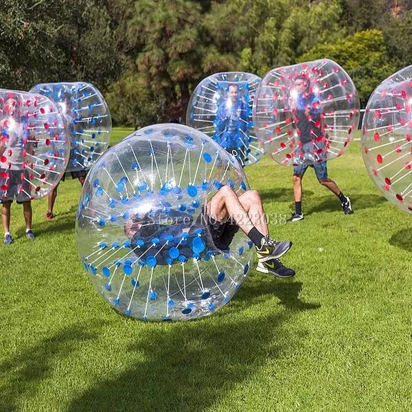 

1.5m inflatable bubble soccer balls bumper football air body zorb ball bubble for bubble football for adults
