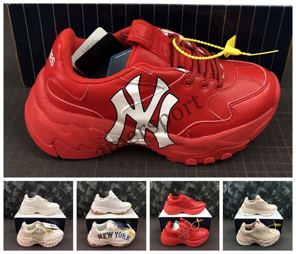 

rhyton vintage sneaker red ny yankees women luxury 2019 new brand vintage with mouth lip print trainer men designer shoes oversize sneaker, Black