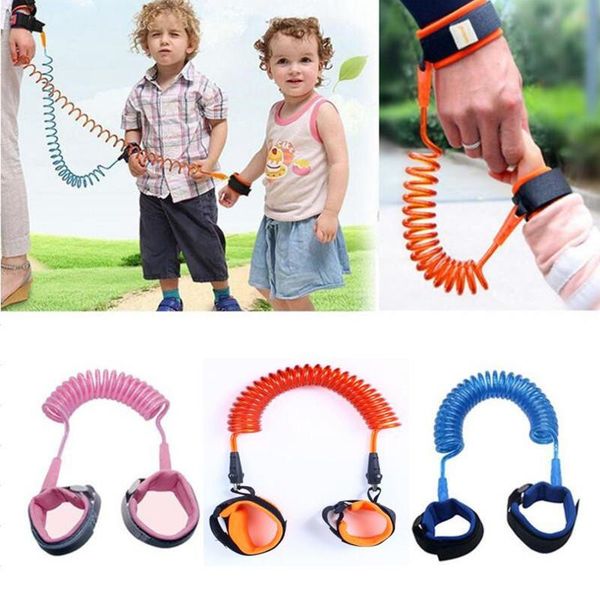 

1.5m children anti lost strap for kids safety wristband safety leashes anti-lost wrist link band baby walking wings 2019 hot