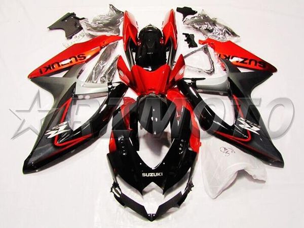

injection mold new abs motorcycle fairings kit fit for suzuki gsx-r600 gsx-r750 600 750 k8 2008 2009 2010 08 09 10 red