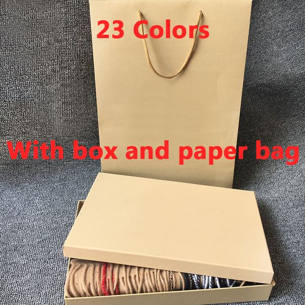 

зима женщины мужчины 100% кашемировый шарф классические клетчатые шарфы пашмины дизайнерские шали шарфы с коробкой и бумажным мешком, Blue;gray