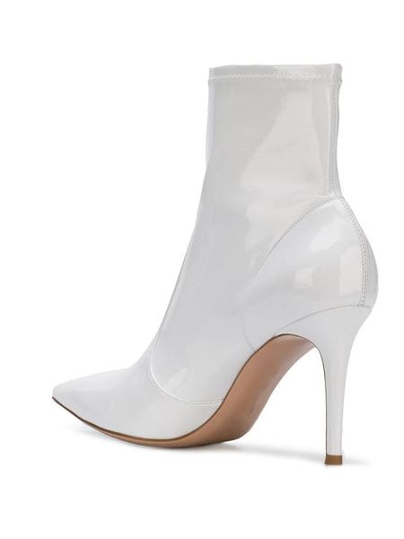 

2019 fall and winter new ladies leather boots, pointy stiletto heels, medium tube martin boots, size: 34-40, white, Black