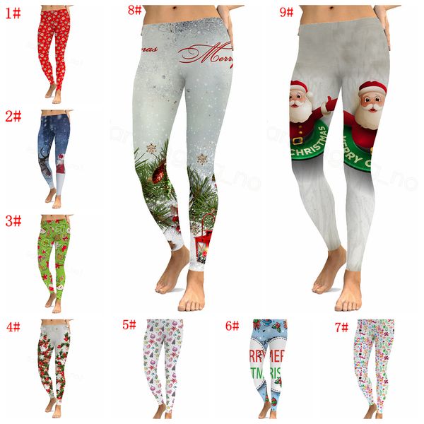 christmas workout leggings
