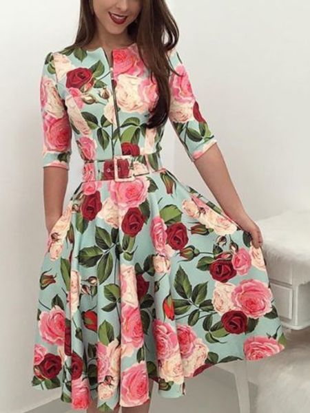 

women bandage bodycon long sleeve short mini floral party cocktail casual dress, Black;pink