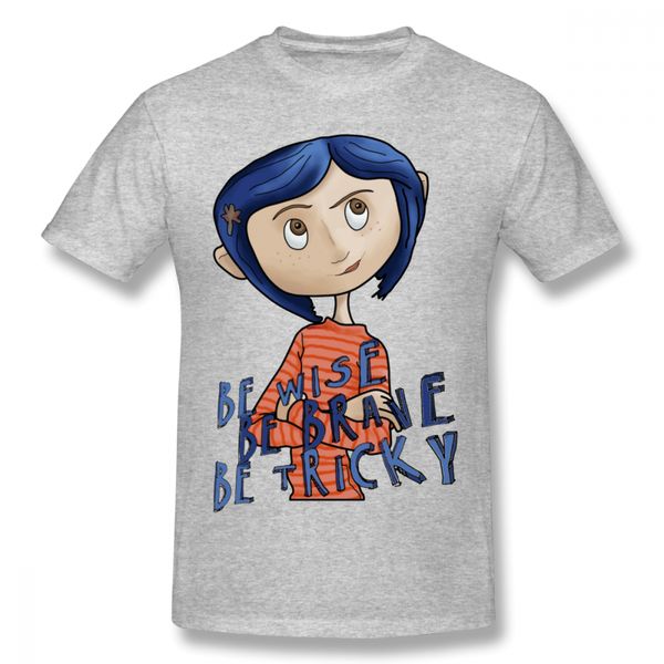 

Boy S-6XL Coraline Soft T Shirt Unisex New Hip Hop Camiseta 100% Cotton T shirt New Arrival Plus szie Nice Streetwear