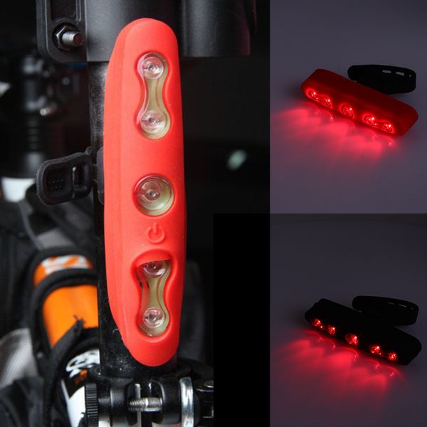 

cycling led taillight durable waterproof 3 color plastic streetpark park mountain sports travel outdoor accessories assemble