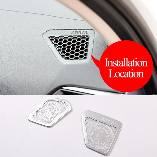 

for 3 series g20 g28 2020 aluminum alloy dashboard air condition ac outlet vent frame molding cover kit trim