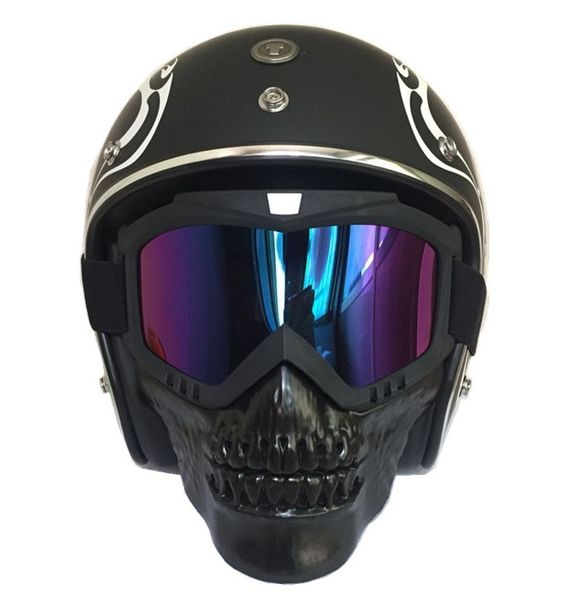 

skull masks skiing eyewear winter windproof motocross sunglasses snow ski glasses snowmobile goggles skiing mask