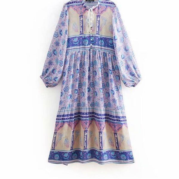 

women dress ladies summer printed fashion sundress long sleeve button front plus size, Black;gray