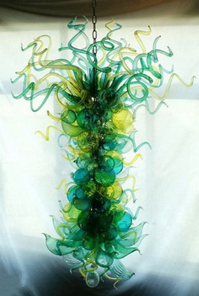 

new arrival chandelier home decoration modern design lighting interior dale chihuly style murano glass led chandelier