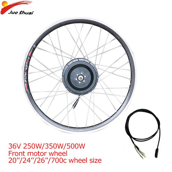 

electric motor wheel 36v 250w350w500w brushless gear hub motor electric bike conversion kit e-bike front wheel ebike