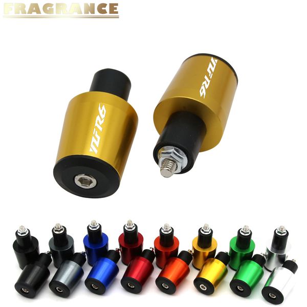 

motorcycle accessories 7/8'' 22mm handlebar grips handle bar cap end plugs for yamaha yzf r6 yzf-r6 yzfr6 1999-2018 2017 2016 15