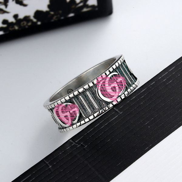 

alloy thai silver ring men and women couple love ring new product personality ring fashion jewelry supply