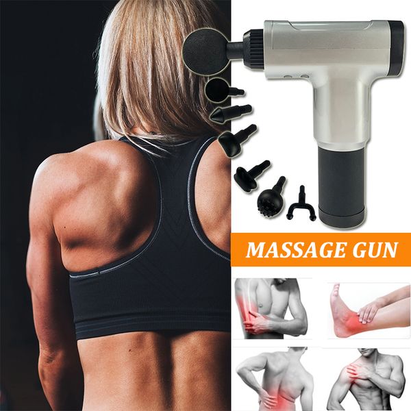 

2020 newly massage gun deep muscle massager body massage exercising relaxation slimming shaping pain relief