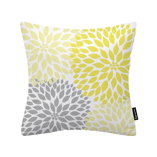 

18''retro flower pillow case sofa throw cushion cover velvet home decor