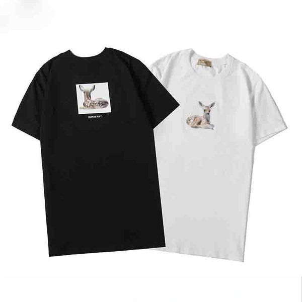 

роскошная печать письмо дизайнер женская футболка с коротким рукавом женская футболка бренд над размером футболка девушка женская летняя мод, White