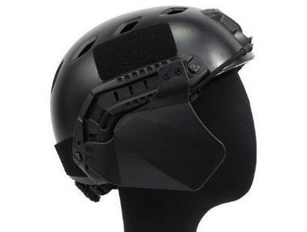

ach fast mich 2 pcs helmet side cover rail tactical helmet rail ear face protect accessories