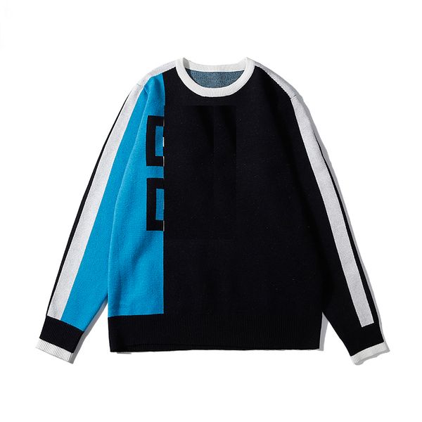 

givenchis men winter casual sweater brand luxury busines micro-bomb sweater outdoor fur collar warm fashion couple short winter sweater, White;black