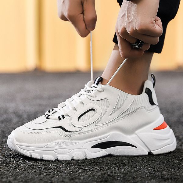 

platform sneakers men wear-resistant vulcanized shoes boys running shoes man sneaker male tennis running j2-75