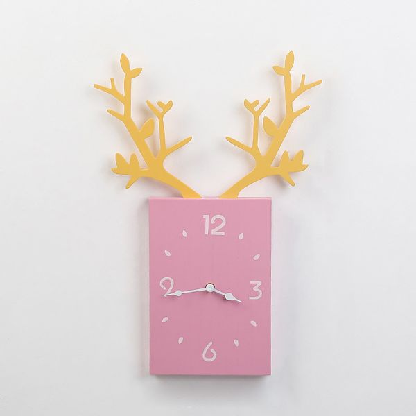 

modern 50*19*35cm diy art wall clock office home living room decoration 5 colors